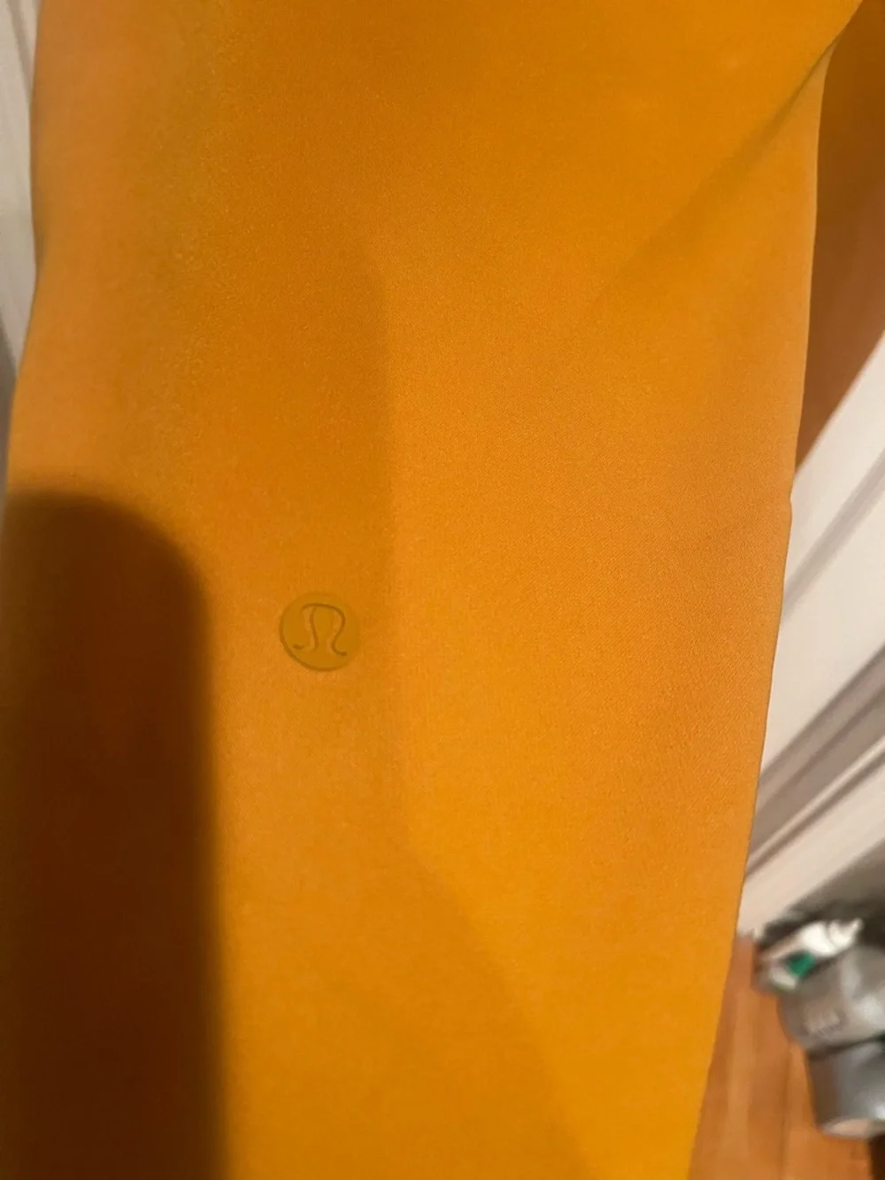 LuluLemon On The Fly athletica Drawstring Waist Pants - Burnt Orange (Gold) 8